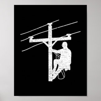 Poster Deixe a Luz Brilhar Lineman Engraçado Cristãos Fre
