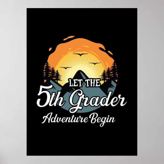Poster Deixe Começar A Aventura 5 (Frente)