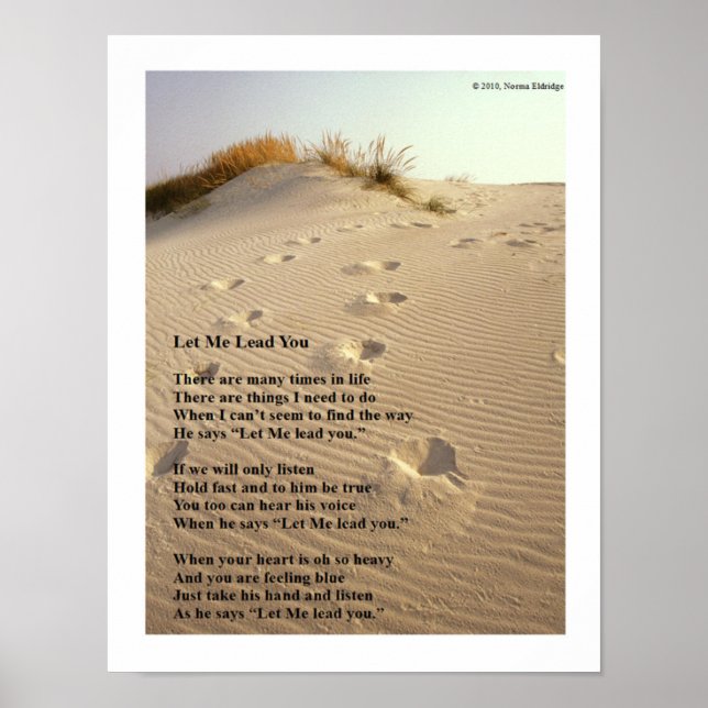 Pôster Deixe-Me Liderar Você (Frente)