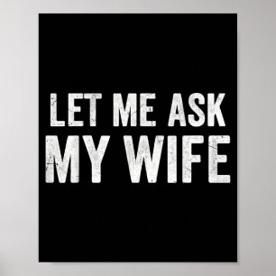 Poster Deixe-me Perguntar à Minha Esposa Presentes de Hum