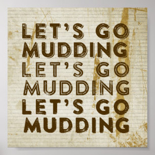 Poster Deixe-nos ir Mudding