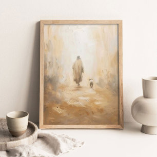 Poster Deixe o 99 Arte, Pintura Cristã Moderna, Bíblia
