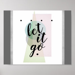 Poster deixe-o fazer uma citação sobre a cor do pastel de