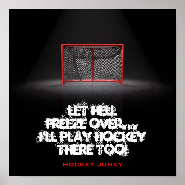 PÔSTER DEIXE O INFERNO CONGELAR (Frente)