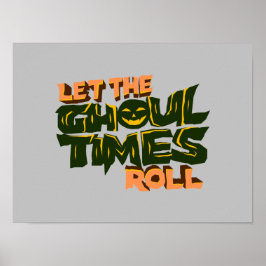 Poster Deixe os tempos de fantasma rolar