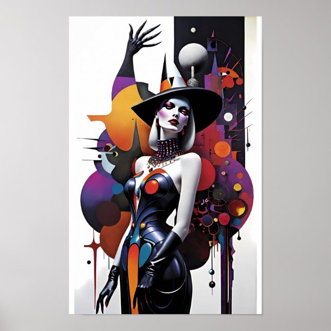 Poster Deixe que o poder da bruxaria o convença - Ken Gag (Frente)