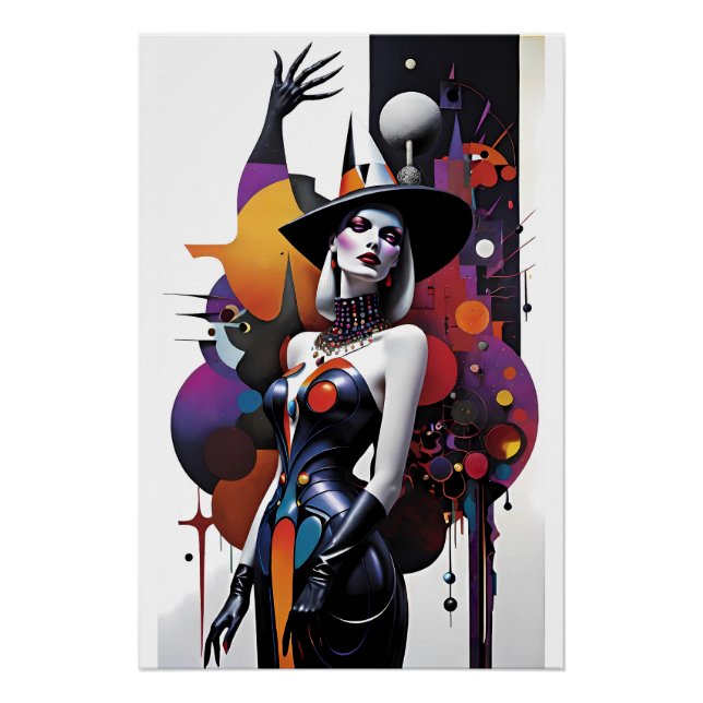 Pôster Deixe que o poder da bruxaria o convença - Ken Gag (Frente)