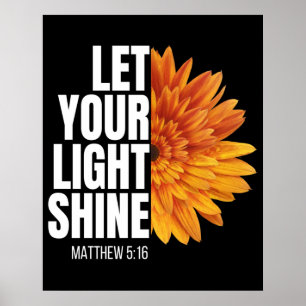 Poster DEIXE SEU LUZ brilhar