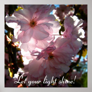Poster Deixe sua luz brilhar!
