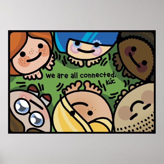 Poster deixe sua parede funcionar. (Frente)