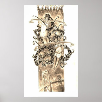 Pôster deixei meu coração em São Francisco