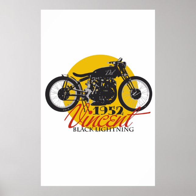 Poster Del Bike (Frente)