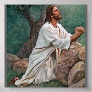 Pôster Del_Parson_Prayer_at_Gethsemane_400