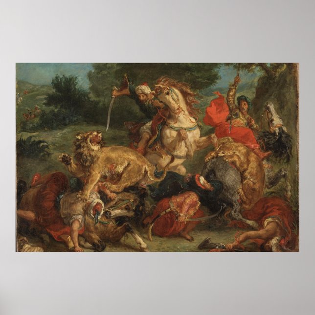 Poster Delacroix Art (Frente)
