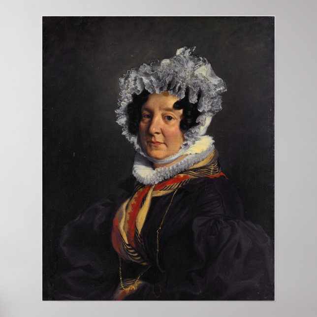 Poster Delacroix - Madame Henri François Riesener (Felic. (Frente)