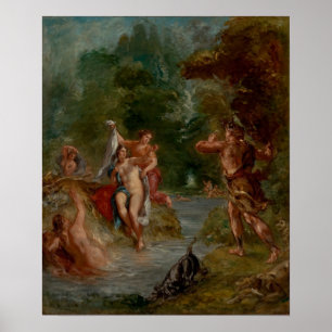 Poster Delacroix - Quatro Seasons Summer Diana Surpreende