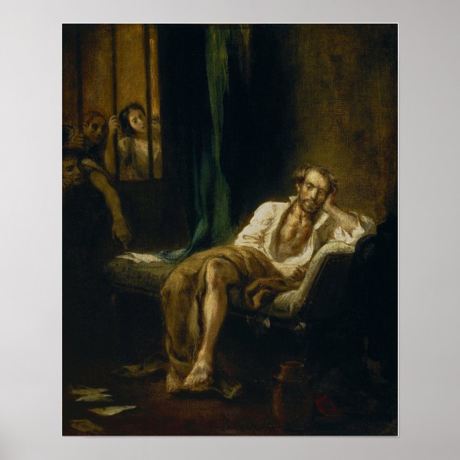 Poster Delacroix - Tasso (Frente)