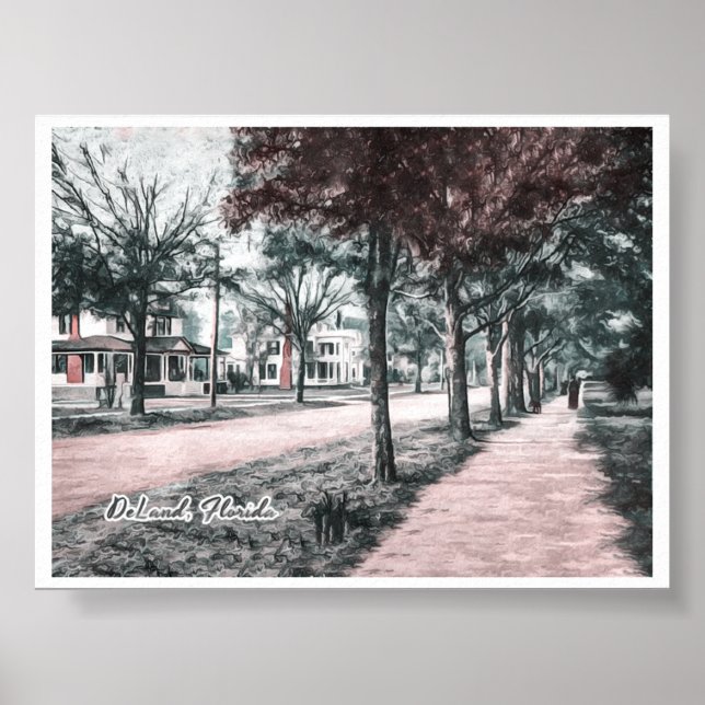 POSTER DELAND FLORIDA (Frente)