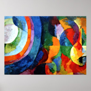 Pôster Delaunay - Formas Circulares, Sol, Lua