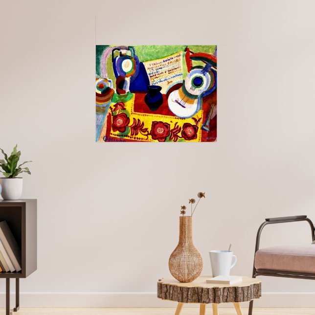 Poster Delaunay - Vida Estática Portuguesa (Sala de Estar 3)