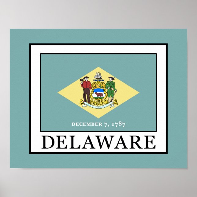 Pôster Delaware (Frente)