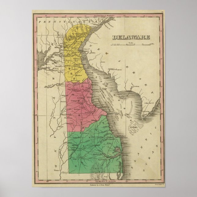 Pôster Delaware 6 (Frente)