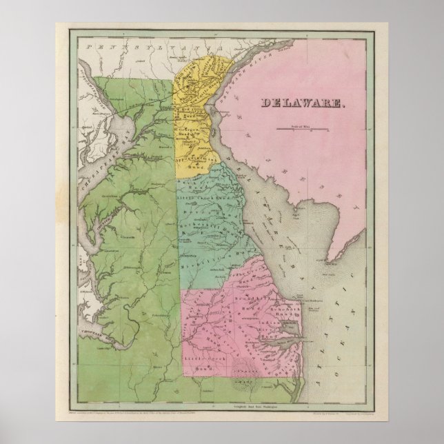 Pôster Delaware 7 (Frente)