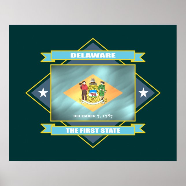 Poster Delaware Diamond (Frente)
