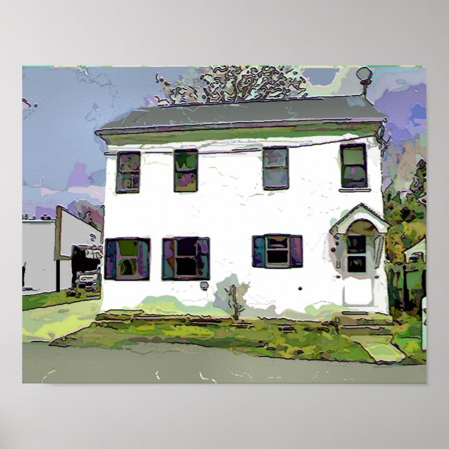 Pôster Delaware House (Frente)