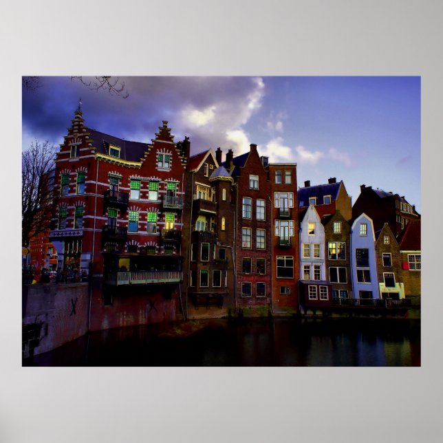 Poster Delfshaven (Frente)