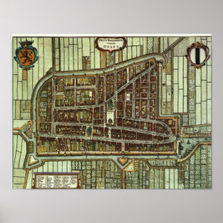 Pôster Delft - 1652