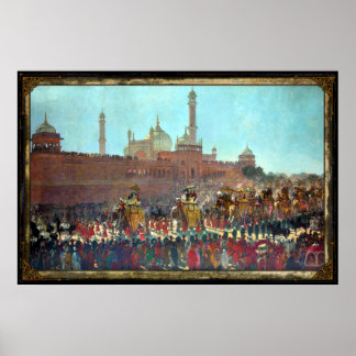 Pôster Delhi Durbar de 1903