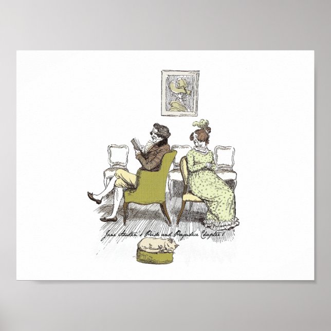 Pôster Delícia em Vexing, Orgulho de Jane Austen e Precon (Frente)