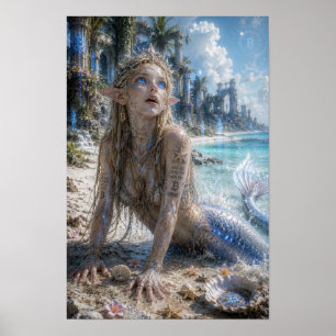Poster Delícia / Sereia / Praias Brancas