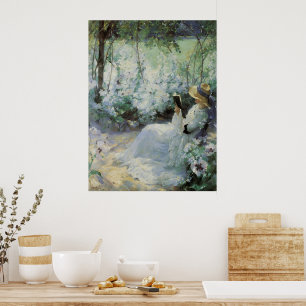 Poster Deliciosa solidão por Frank Bramley, Vintage Art