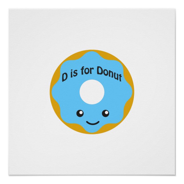 Pôster Delightful D é para Donut (Frente)