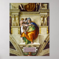 Delphic Sibyl by Michelangelo