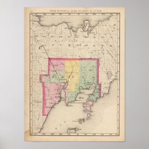 Pôster Delta County Michigan