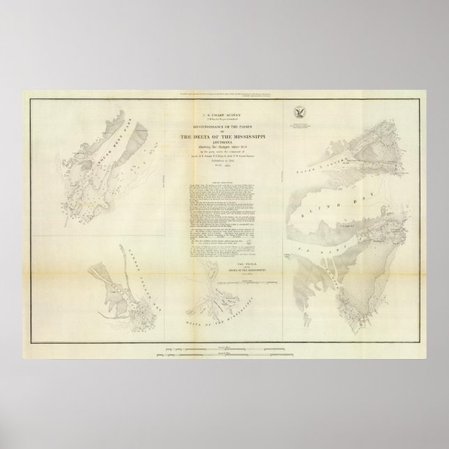 Pôster Delta do Mississippi (Frente)