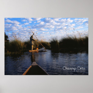 Poster Delta do Okavango
