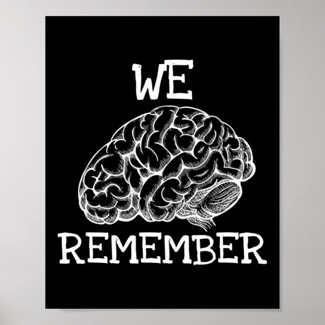 Poster Demência que lembramos quando os entes queridos nã (Frente)