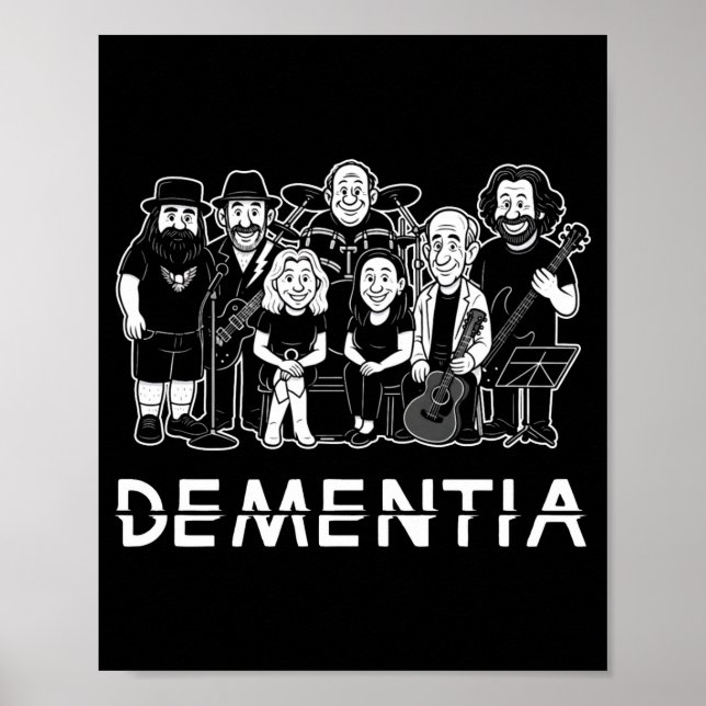 Poster Dementia New Black _1  (Frente)