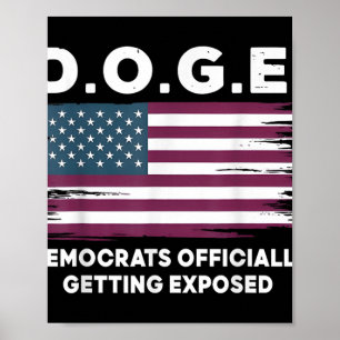 Poster Democratas-Cães Oficialmente Expostos _3