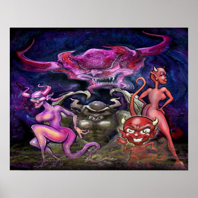 Poster Demon Dance (Frente)