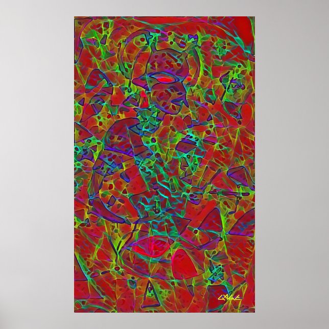 Poster Demon in the Mix (Frente)