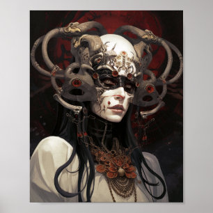 Poster Demon Queen Fantasy Art