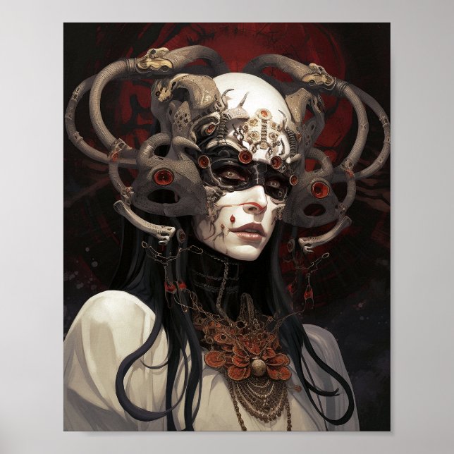 Poster Demon Queen Fantasy Art (Frente)