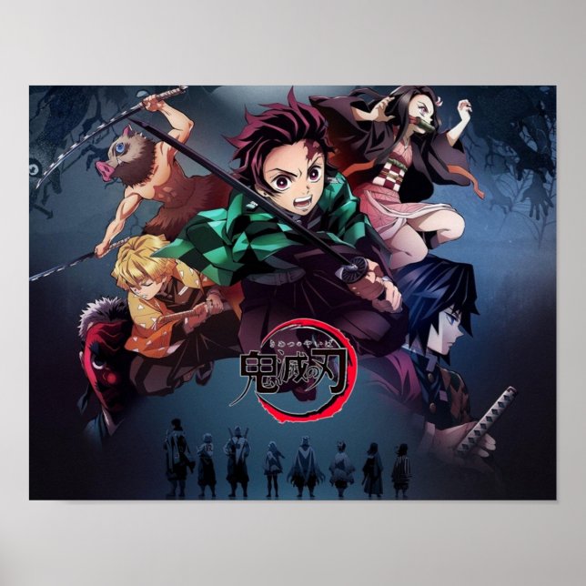 POSTER DEMON SLAYER (Frente)