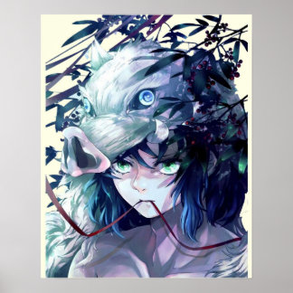 Poster Demon Slayer Inosuke