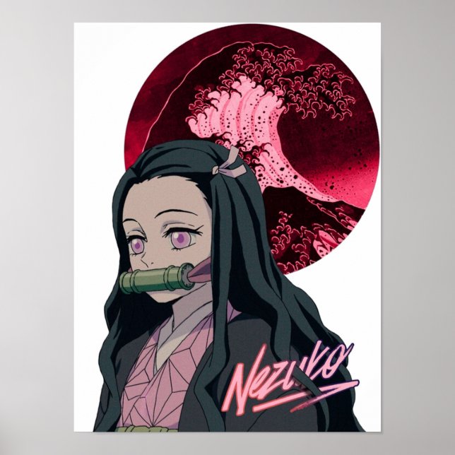 Poster Demon Slayer Nezuko (Frente)